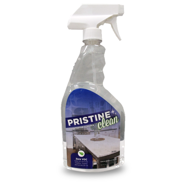 Pristine clean countertop cleaner spray
