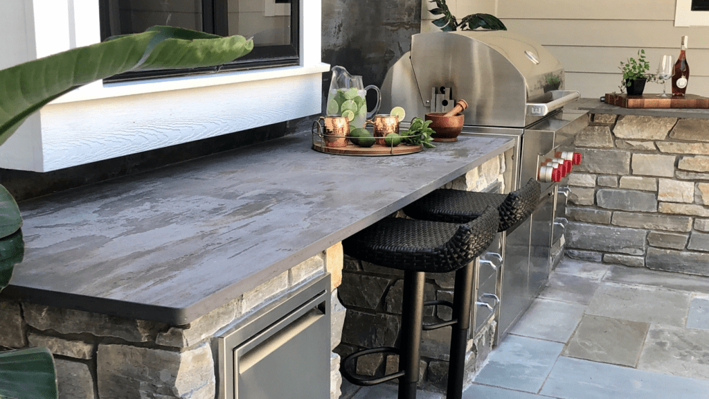 Outdoor countertop clearance materials