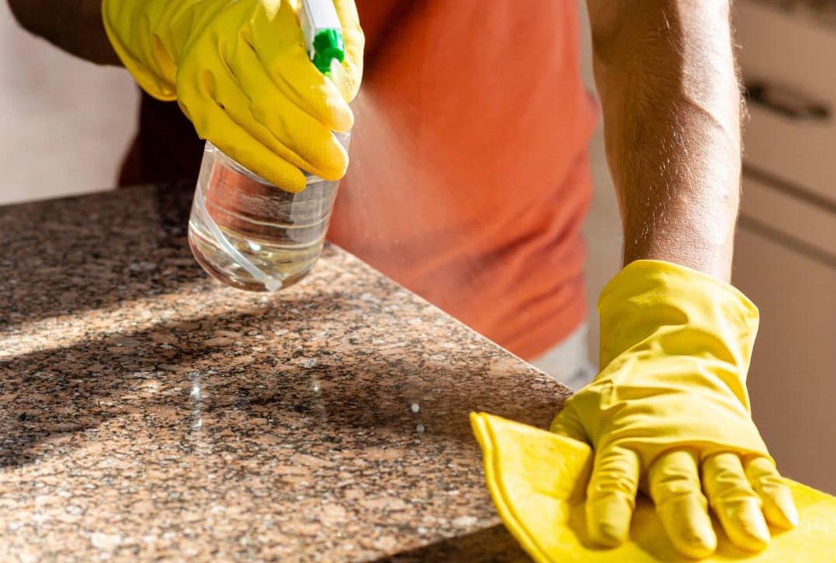 clean quartz countertops